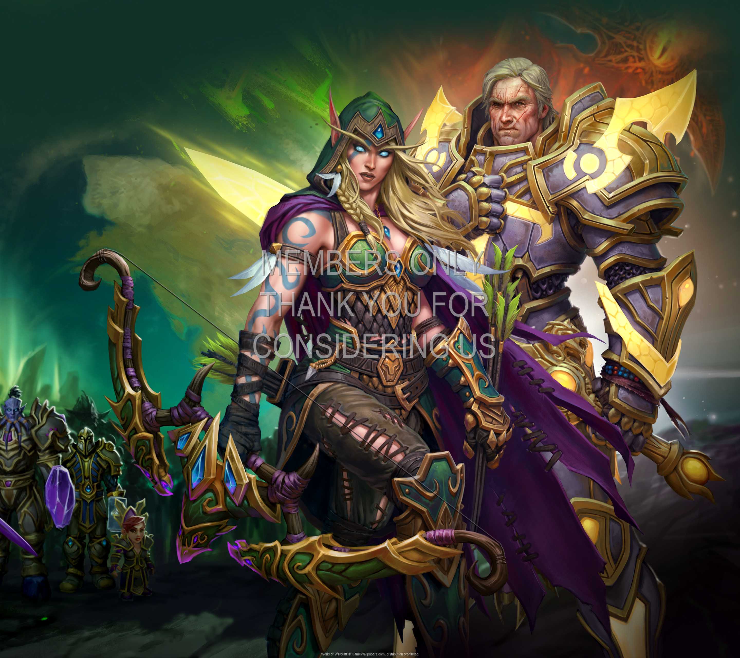 World of Warcraft 1440p Horizontal Mobiele achtergrond 16
