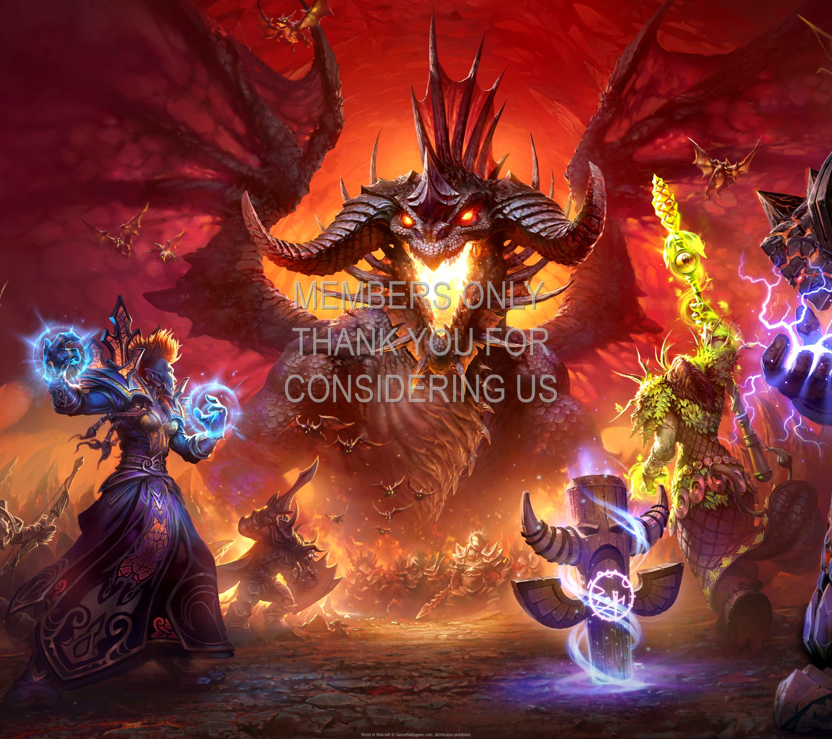 World of Warcraft 1440p Horizontal Handy Hintergrundbild 19