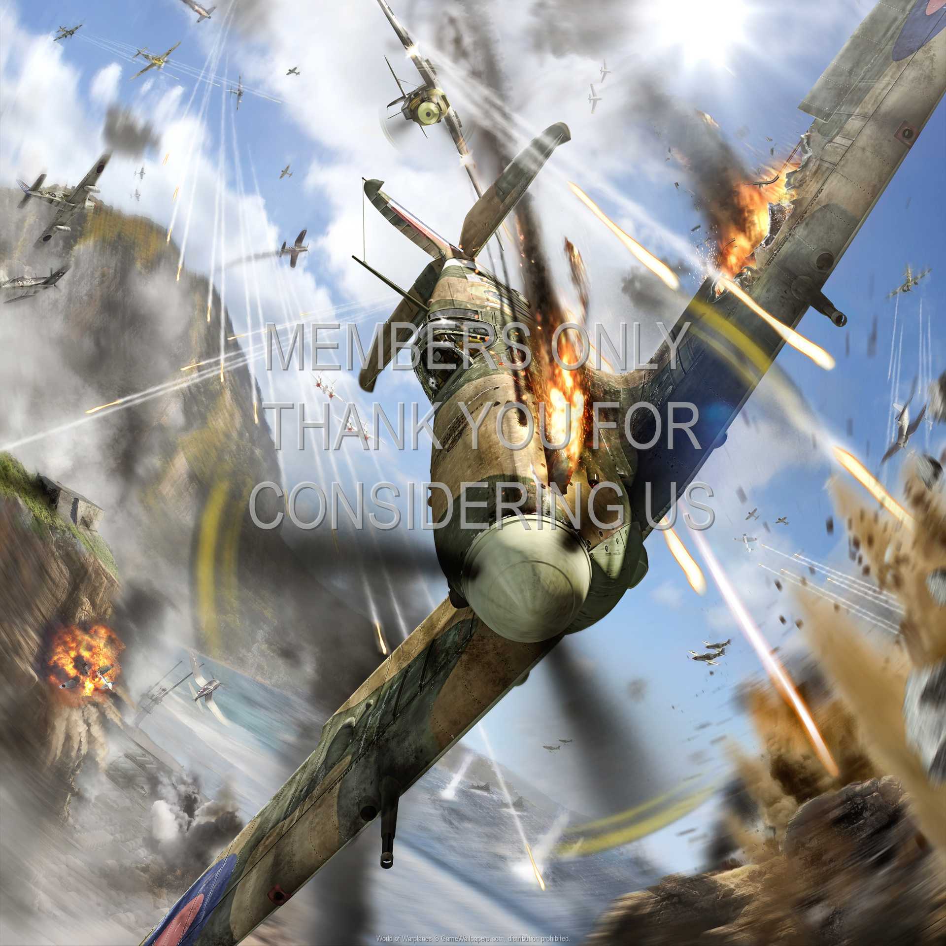 World of Warplanes 1080p Horizontal Mobiele achtergrond 03