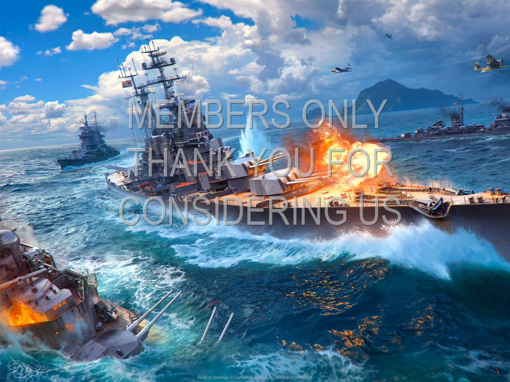 World of Warships 720p%20Horizontal Mobile wallpaper or background 10