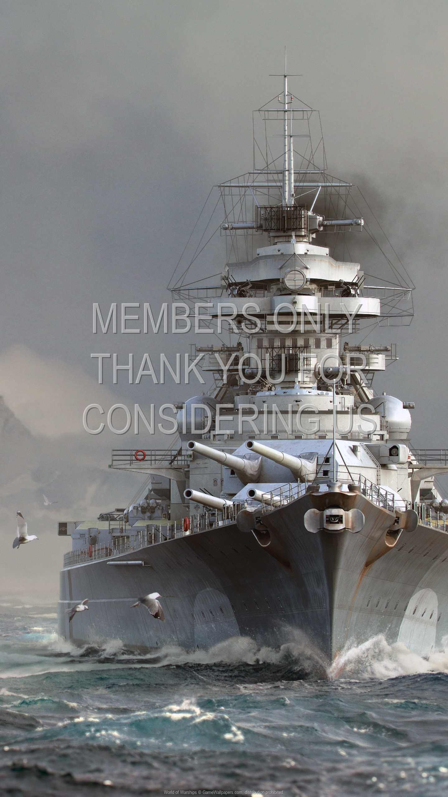 World of Warships 1440p Vertical Handy Hintergrundbild 16