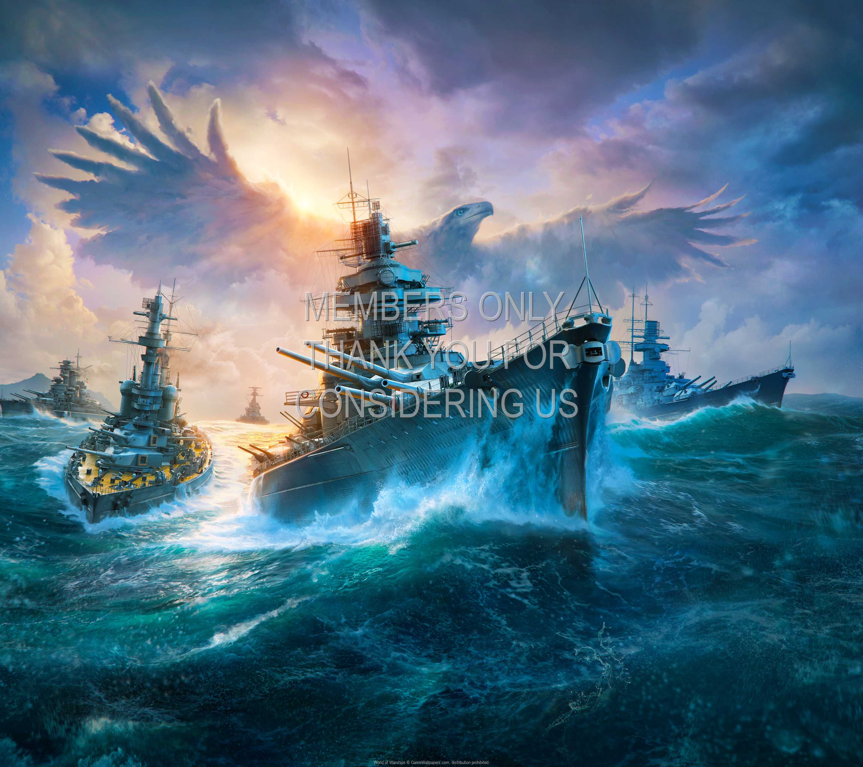 World of Warships 1440p Horizontal Handy Hintergrundbild 18