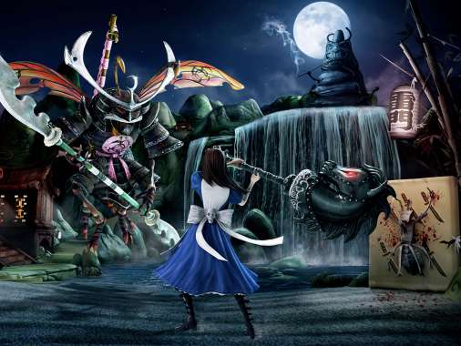 Alice: Madness Returns Mobile Horizontal wallpaper or background