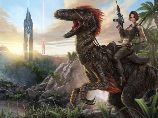 ARK: Survival Evolved Mobile Horizontal wallpaper or background