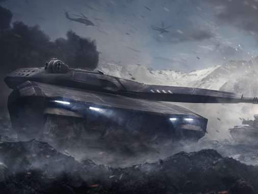 Armored Warfare Mobile Horizontal wallpaper or background