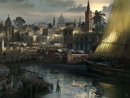 Assassin's Creed 4: Black Flag Mobile Horizontal wallpaper or background