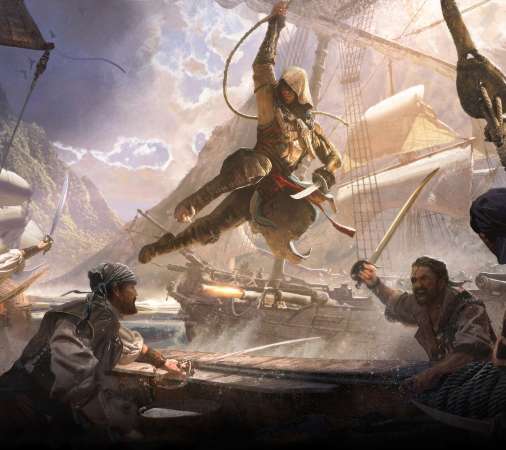 Assassin's Creed: Black Flag Resynced Mobile Horizontal wallpaper or background