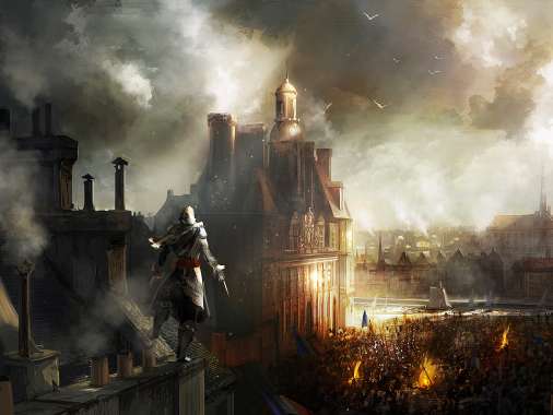 Assassin's Creed: Unity Mobile Horizontal wallpaper or background