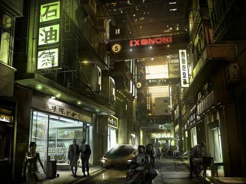 Deus Ex: Human Revolution Mobile Horizontal wallpaper or background