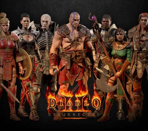 Diablo 2: Resurrected Mobile Horizontal wallpaper or background