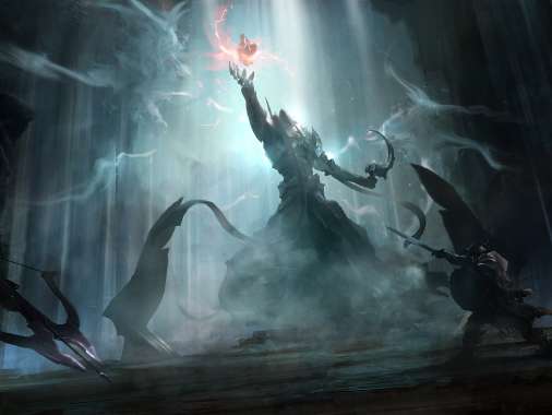 Diablo 3: Reaper of Souls Fan Art Mobile Horizontal wallpaper or background