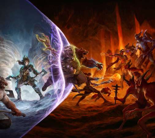 Diablo 4: Season of Infernal Chaos Mobile Horizontal wallpaper or background