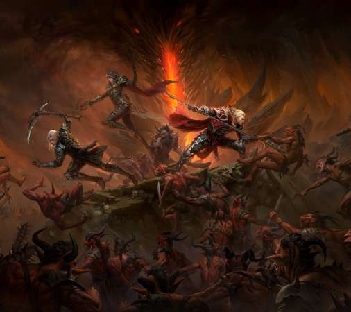 Diablo Immortal Mobile Horizontal wallpaper or background
