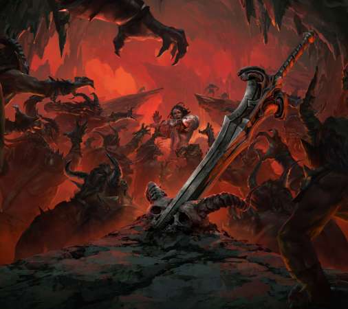 Diablo Immortal Mobile Horizontal wallpaper or background
