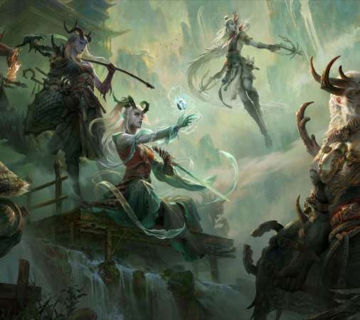 Diablo Immortal Mobile Horizontal wallpaper or background