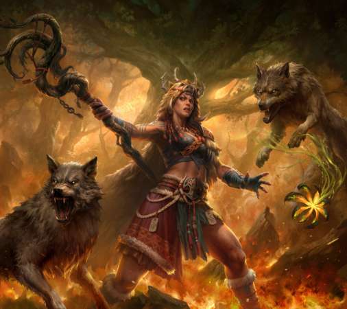 Diablo Immortal Mobile Horizontal wallpaper or background