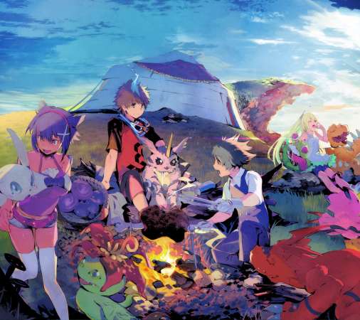Digimon World: Next Order Mobile Horizontal wallpaper or background