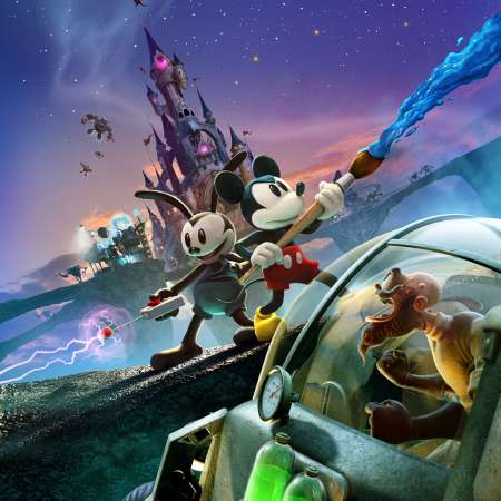 Disney Epic Mickey 2: The Power of Two Mobile Horizontal wallpaper or background