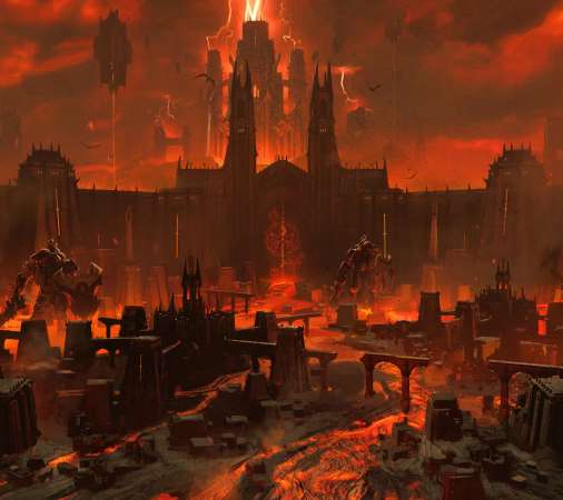 Doom: The Dark Ages Mobile Horizontal wallpaper or background