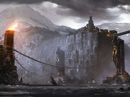 Dragon Age 2 Mobile Horizontal wallpaper or background