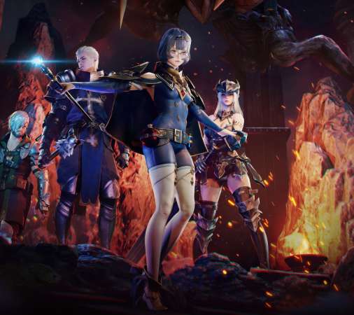 Dungeon Stalkers Mobile Horizontal wallpaper or background