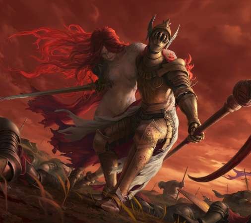 Elden Ring fan art Mobile Horizontal wallpaper or background