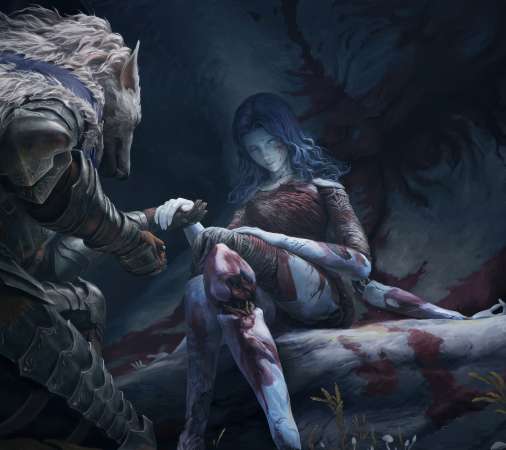 Elden Ring fan art Mobile Horizontal wallpaper or background