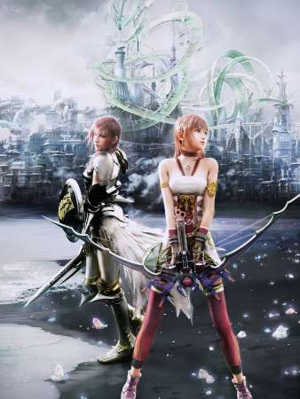 Final Fantasy XIII - 2 Mobile Horizontal wallpaper or background