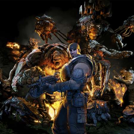 Gears of War 3 Mobile Horizontal wallpaper or background