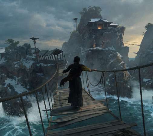 Ghost of Yotei Mobile Horizontal wallpaper or background