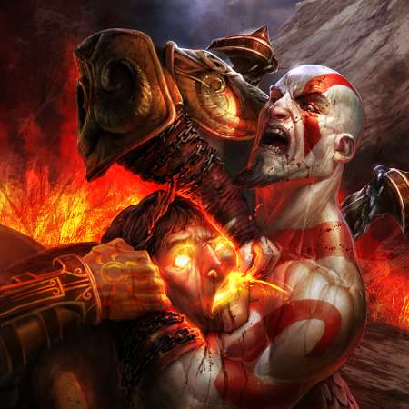 God of War 3 Mobile Horizontal wallpaper or background