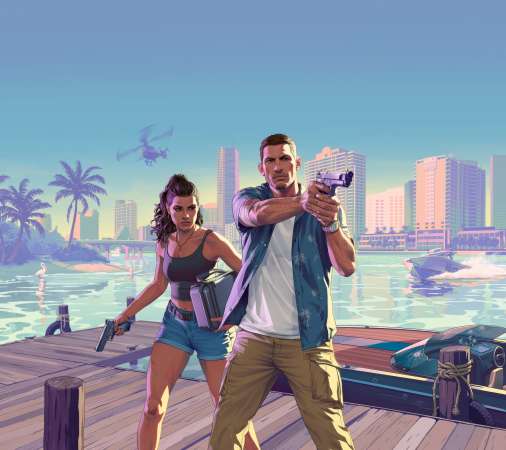 Grand Theft Auto 6 Mobile Horizontal wallpaper or background