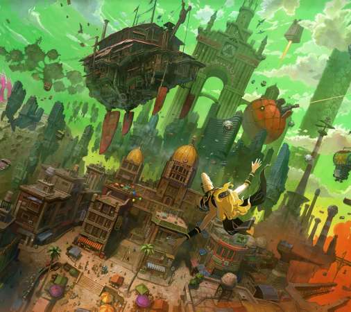 Gravity Rush Remastered Mobile Horizontal wallpaper or background
