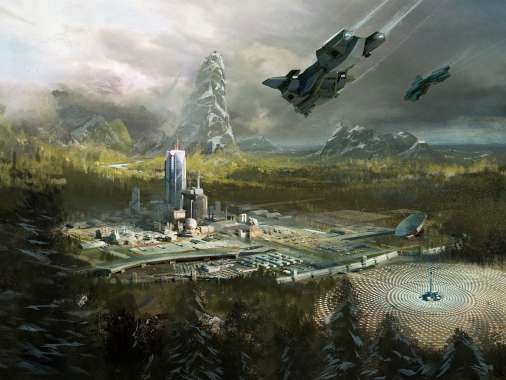 Halo: The Fall of Reach - Animated Series Mobile Horizontal wallpaper or background