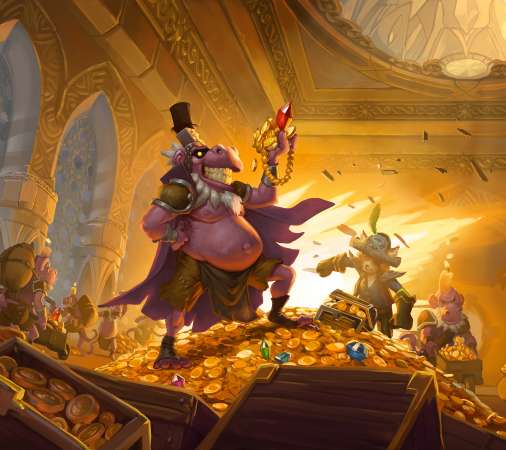 Hearthstone: The Dalaran Heist Mobile Horizontal wallpaper or background