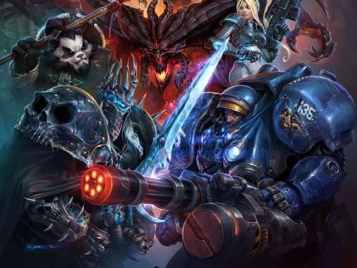 Heroes of the Storm Mobile Horizontal wallpaper or background
