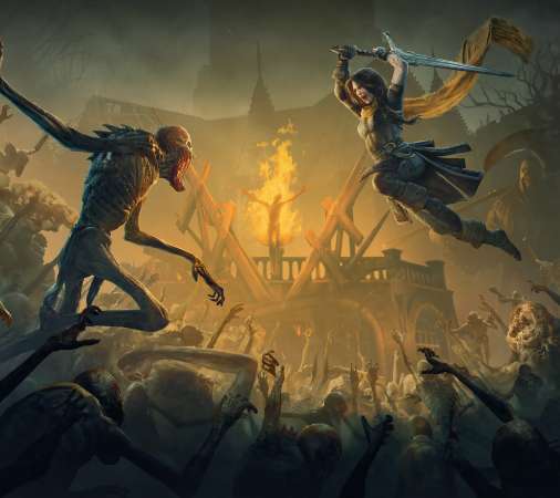 Hordes of Hunger Mobile Horizontal wallpaper or background