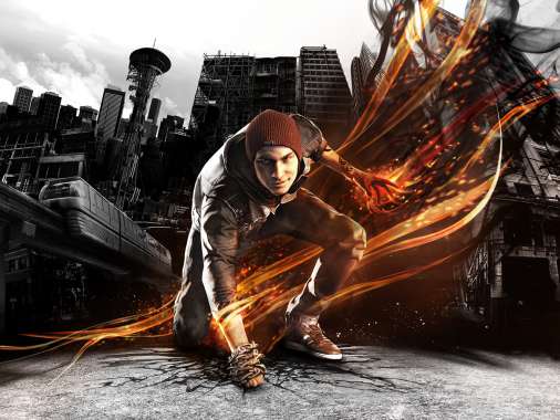 inFamous: Second Son Mobile Horizontal wallpaper or background