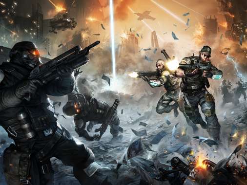 Killzone: Mercenary Mobile Horizontal wallpaper or background
