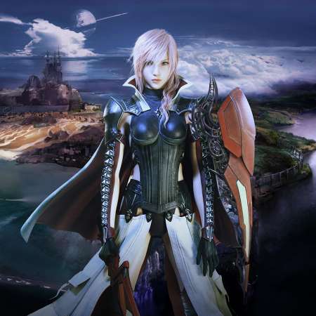 Lightning Returns: Final Fantasy XIII Mobile Horizontal wallpaper or background