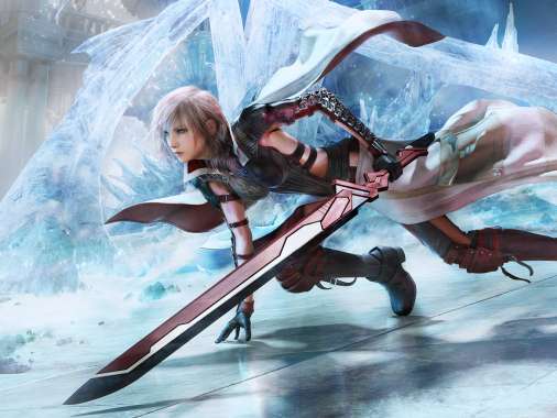 Lightning Returns: Final Fantasy XIII Mobile Horizontal wallpaper or background