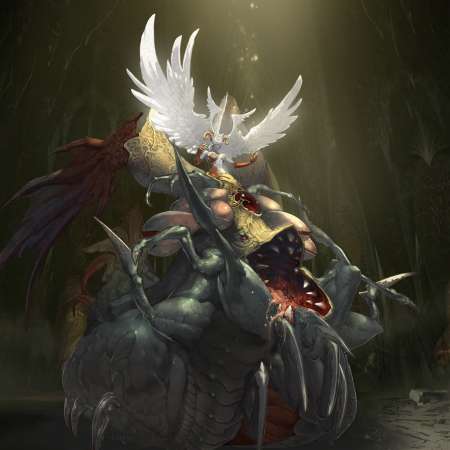 Lineage 2: Goddes of Destruction Mobile Horizontal wallpaper or background