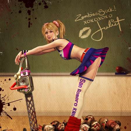 Lollipop Chainsaw Mobile Horizontal wallpaper or background