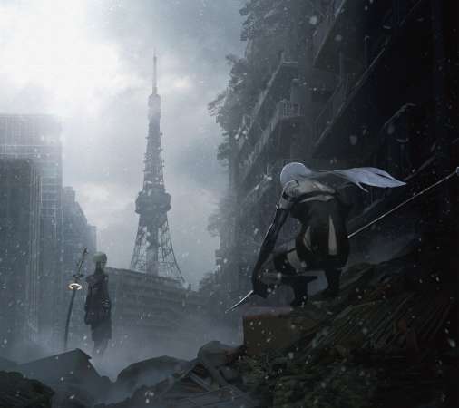 Nier Automata Mobile Horizontal wallpaper or background