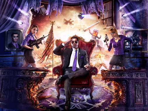 Saints Row 4 Mobile Horizontal wallpaper or background