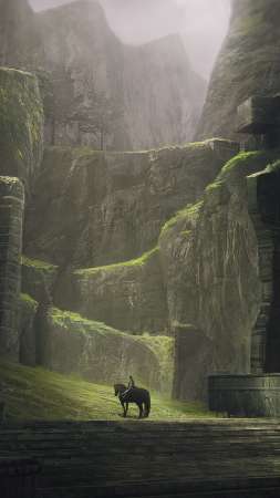 Shadow of the Colossus Quadratus Phone/Tablet Wallpaper • GamePhD