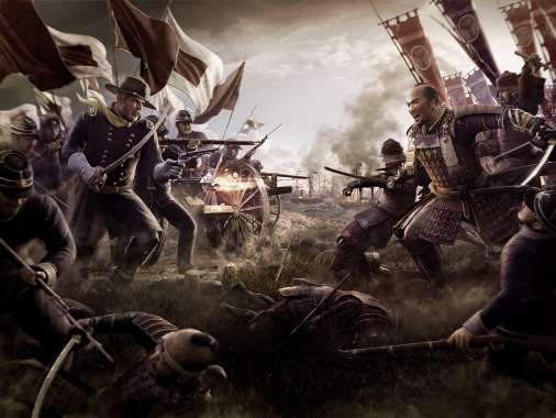 Shogun 2: Total War - Fall of The Samurai Mobile Horizontal wallpaper or background