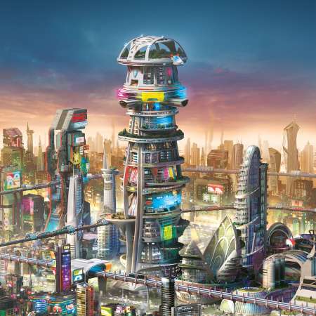 SimCity: Cities of Tomorrow Mobile Horizontal wallpaper or background