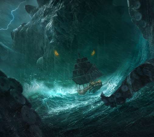 Skull & Bones Mobile Horizontal wallpaper or background