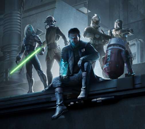 Star Wars Zero Company Mobile Horizontal wallpaper or background